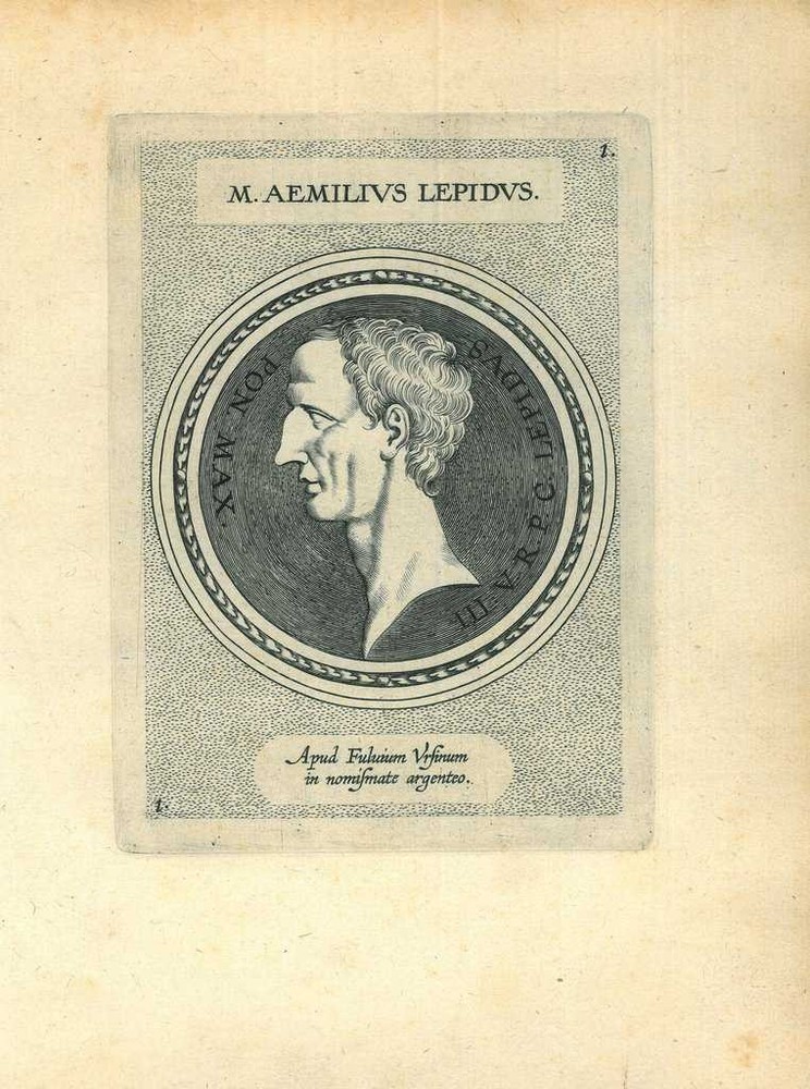 Portrait of Marcus Aemilius Lepidus