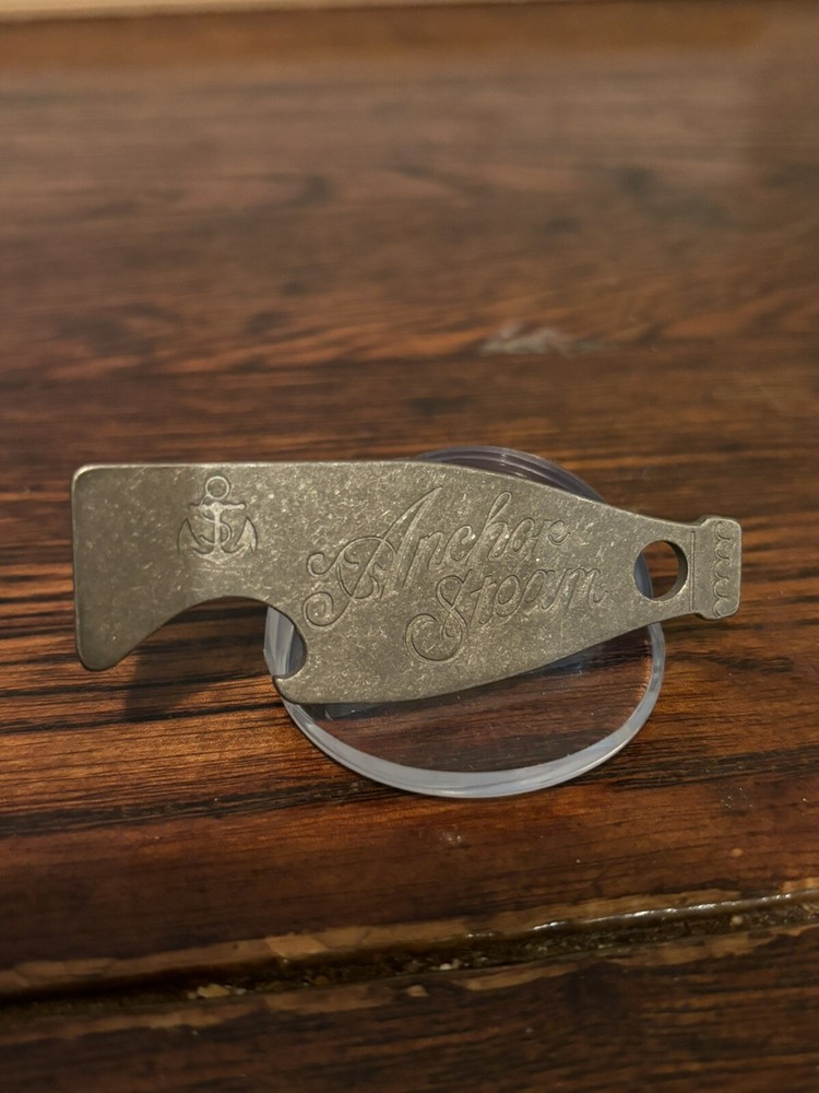 Anchor Steam Bottle Opener San Francisco Anchor Brewing Company - Rare