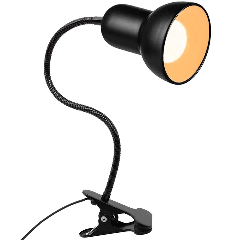 Desk lamp, 360°Rotation Clip on Lamp, Clip On Reading Light, Gooseneck Lamp-O...