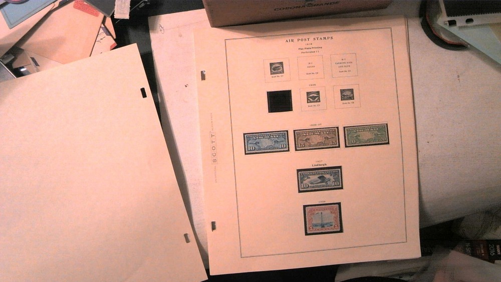 US BACK OF THE BOOK COLLECTION IN SCOTT ALBUM PAGES ALL MINT