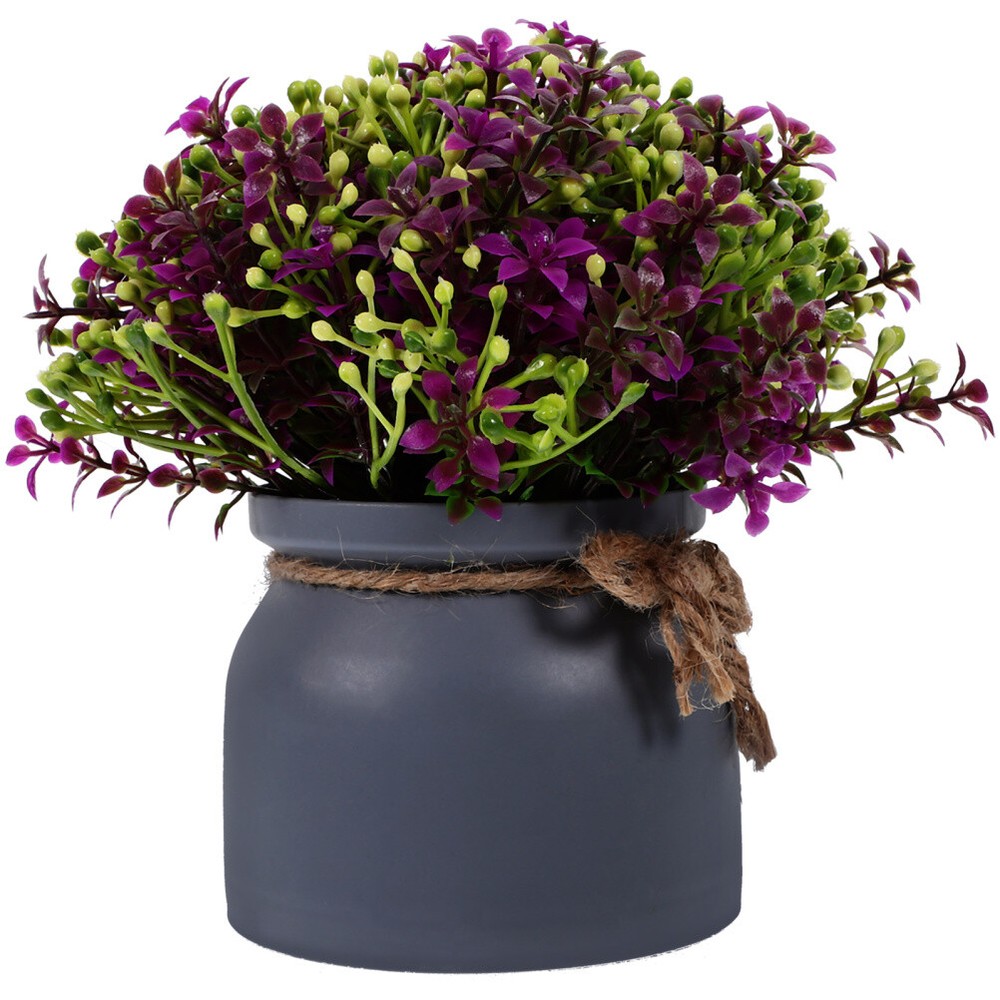 Fake Potted Flower Bonsai Artificial Desktop Plant Decor