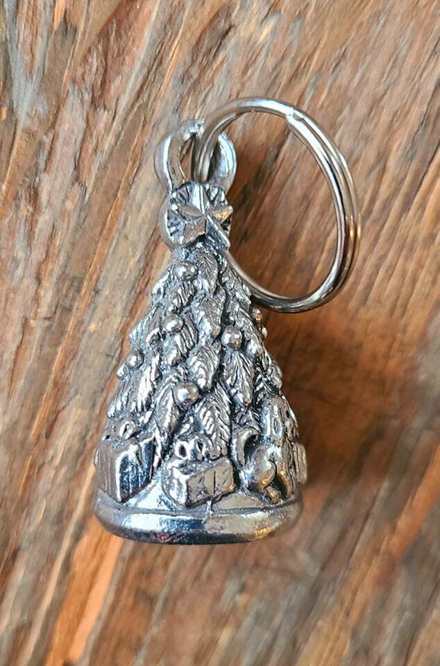sale CHRISTMAS TREE HOLIDAY GUARDIAN Bell of Good Luck gift fortune pet keychain-image