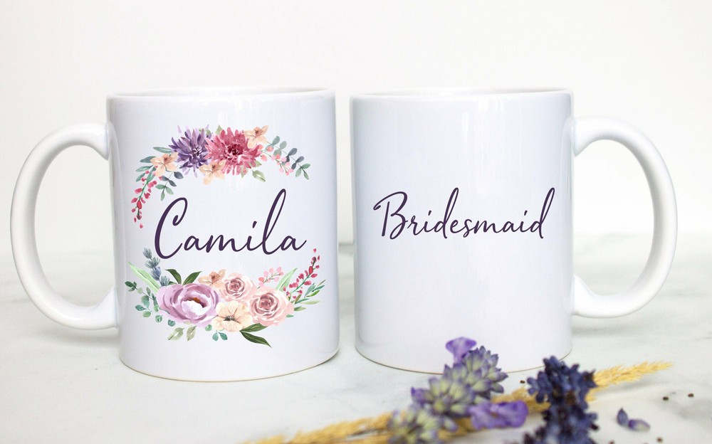 Bridesmaid Proposal Bridesmaid Mug Custom Personalized Mug Bridesmaid Gift