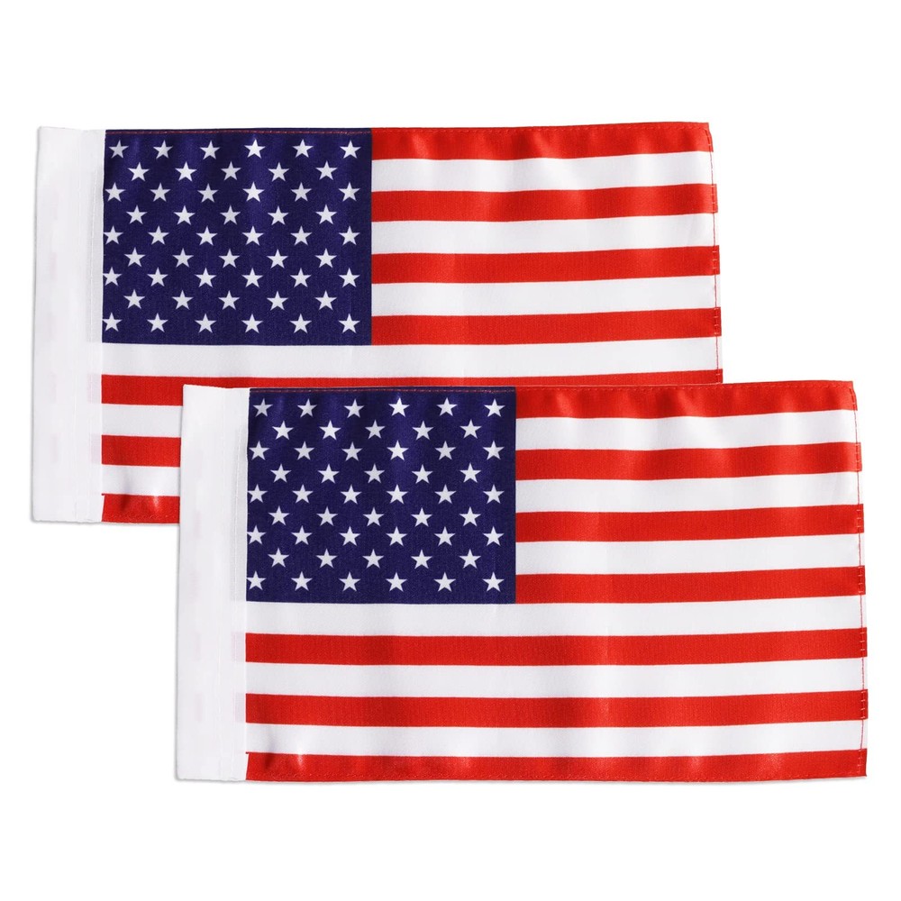 2Pcs American Flags Motorcycle Flag 6