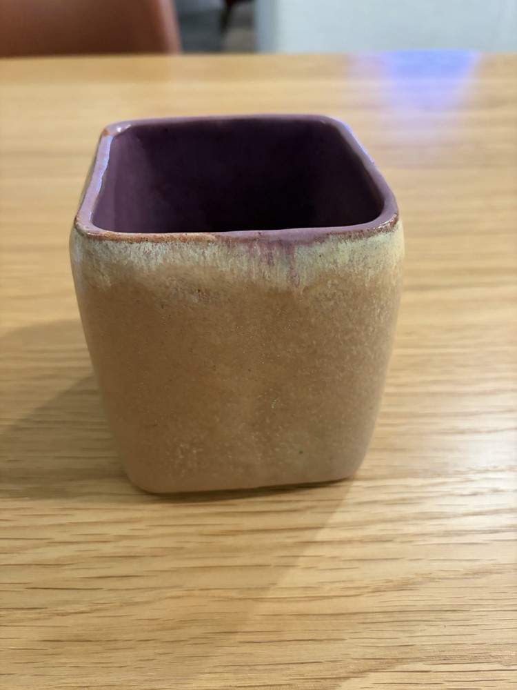Frankoma Pottery – Red Bud Interior Glaze – Desert Gold Exterior –  Wabi-sabi
