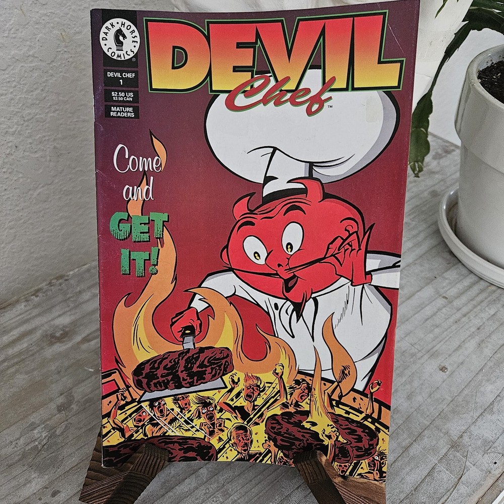 Cult Classic Comic Book DEVIL CHEF 1 (1994, DARK HORSE COMICS)