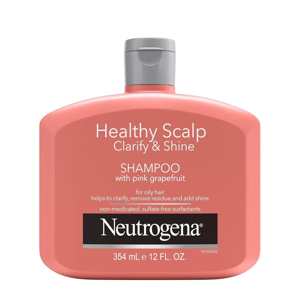 Neutrogena Clarifying Shampoo for Oily Hair - Exfoliates & Boosts Shine