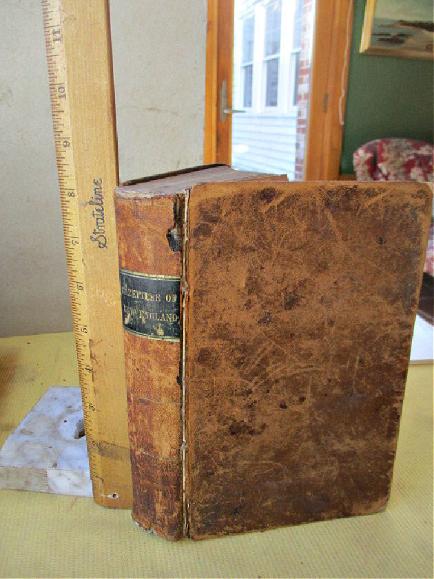 1847 New England Gazetteer 13th Edition by John Hayward