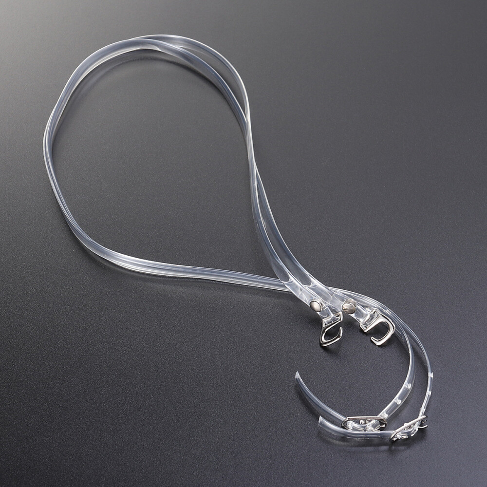 Stretchable Clear Shoe Straps for Women's High Heels - 1 Pair