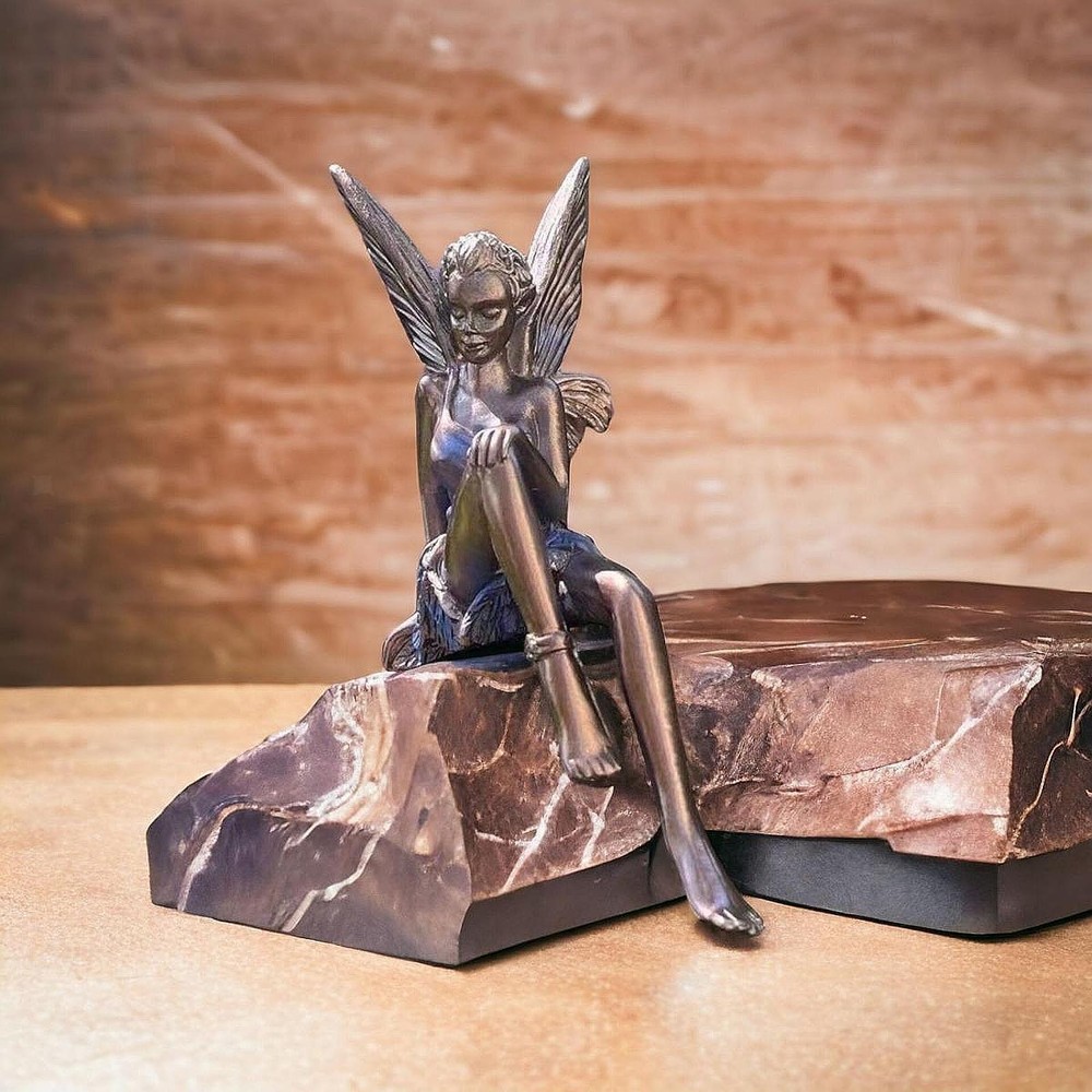 Resin Figurines Garden Fairy Statue Sculpture