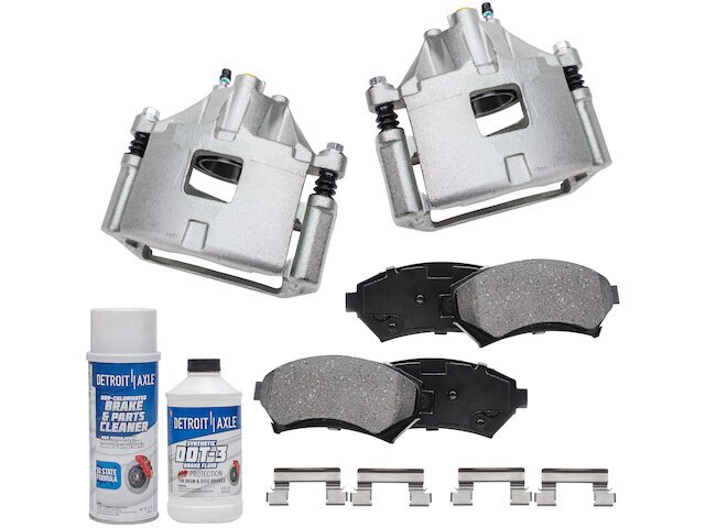 For Oldsmobile Aurora Brake Pad and Caliper Kit Detroit Axle 38854FKZP