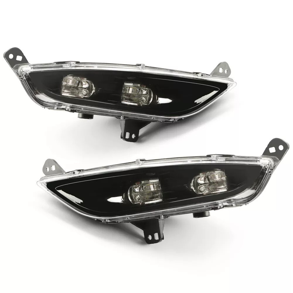 Driver & Passenger Side BUMPER FOG LIGHTS LAMP for CHRYSLER 200 15 2016 2017 LED