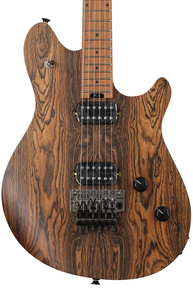 EVH Wolfgang Standard Exotic Bocote Electric Guitar in Natural Finish