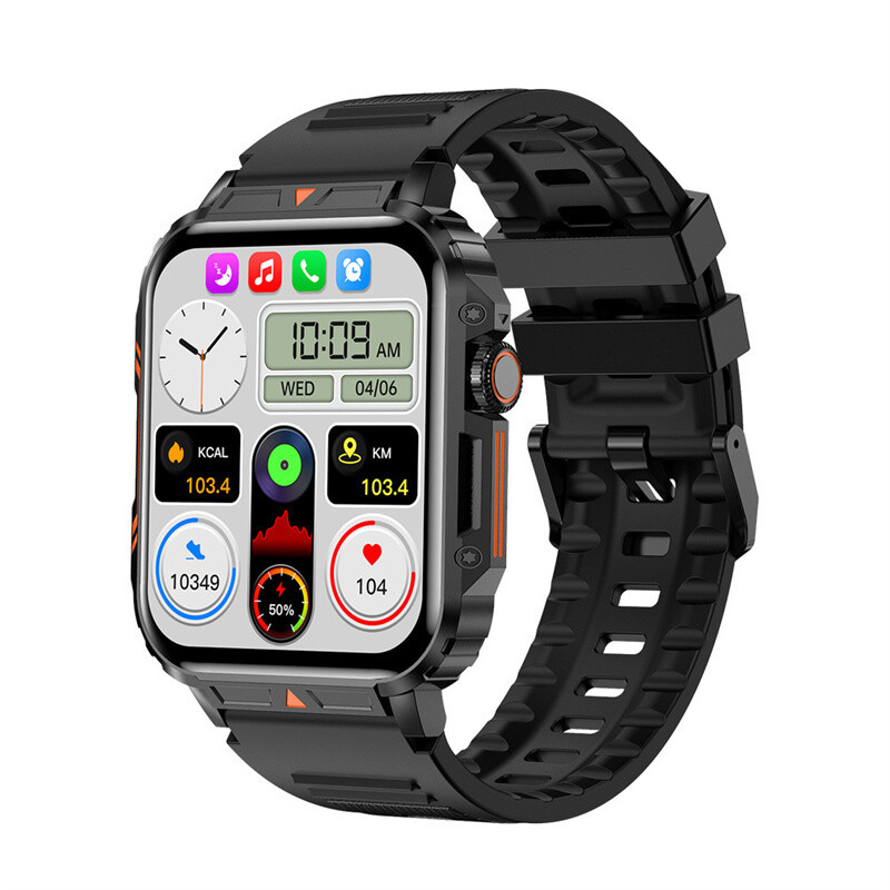 Bluetooth Talking Touch Screen Watch for Android iOS Sports Fitness