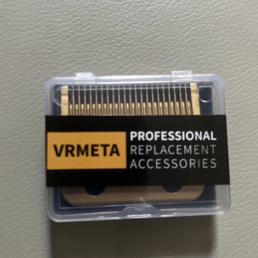 New Vrmeta Upgrade Professional Hair Clippers Replacement Blades gold