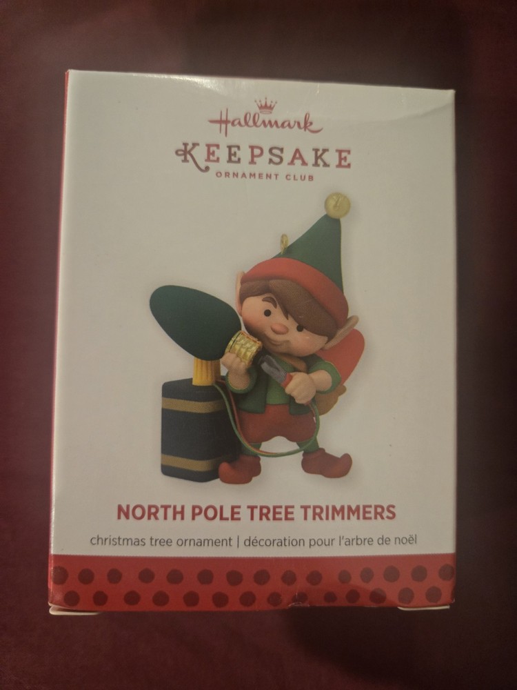 Hallmark 2013 North Pole Tree Trimmers KOC Event Exclusive Repaint NIB