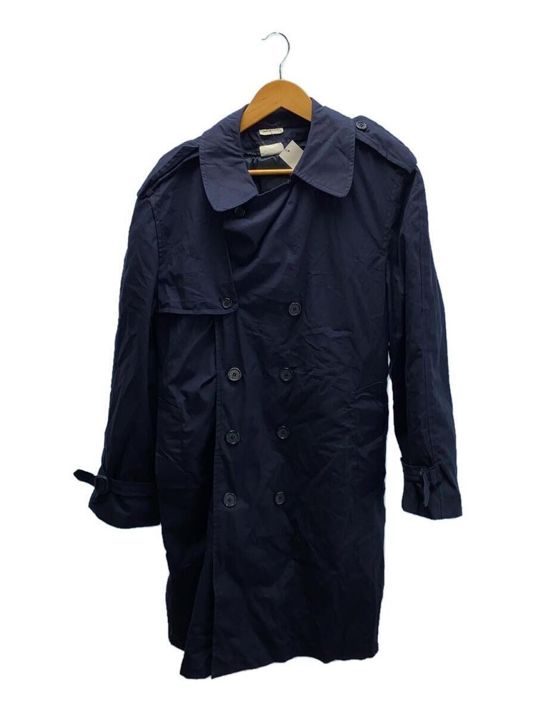Us.Navy Trench Coat/44/Cotton/Nvy/Plain/8405-01-175-2296 615