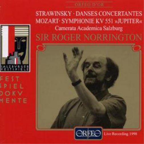 Wolfgang Amadeus Mozart Stavinsky/Mozart - DANSES CONCERT/SYMPHONIE KV 551 (CD)