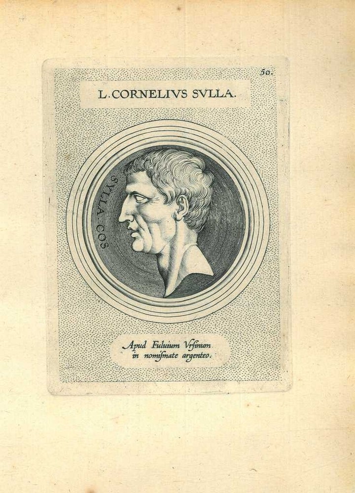 Portrait of Lucius Cornelius Sulla