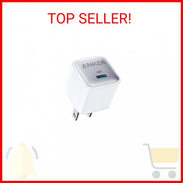 Anker 511 Nano Pro 20W Fast USB-C Charger Block with PIQ 3.0 Compact Design