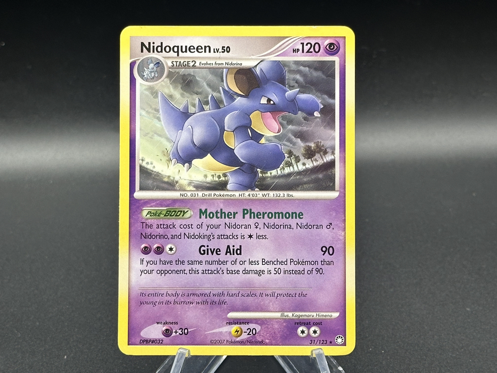 Nidoqueen - 31/123 Mysterious Treasures - Pokémon TCG - 2007