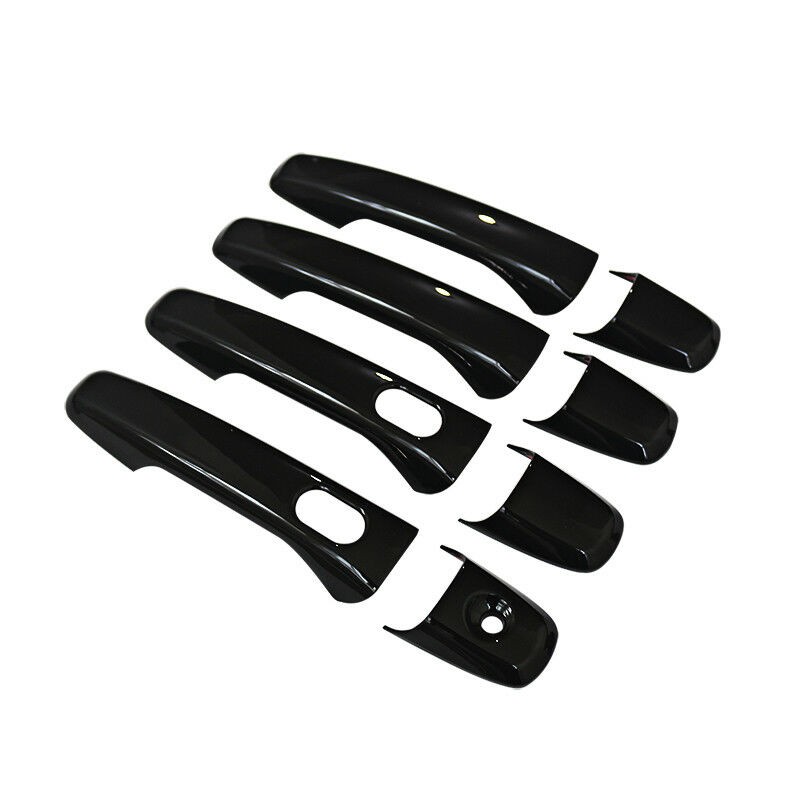 Gloss Black Door Handle Covers For 2011-2019 Ford Explorer & 2011-2014 Ford Edge