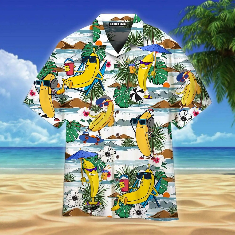 Funny Bananas 3D HAWAII SHIRT Mother Day Gift All Over Print Us Size Best Price-image