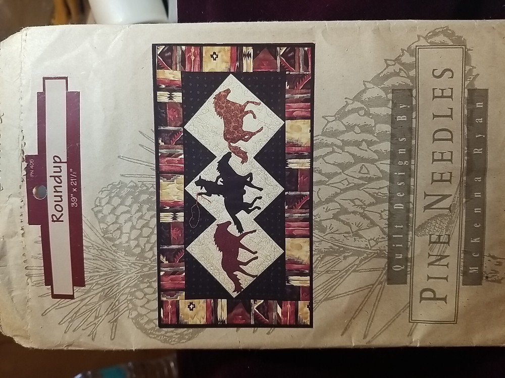 1995 Pine Needles PN405 Roundup 39x21.5 Uncut Golf Poster