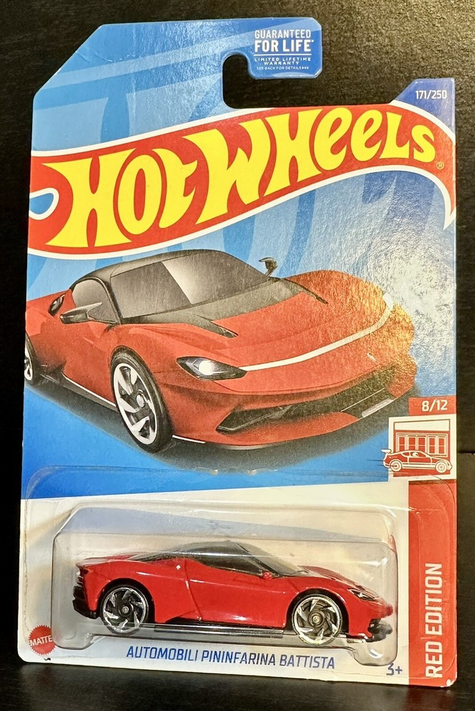 Hot Wheels 2022 Target Exclusive Red Edition Pininfarina Battista Car