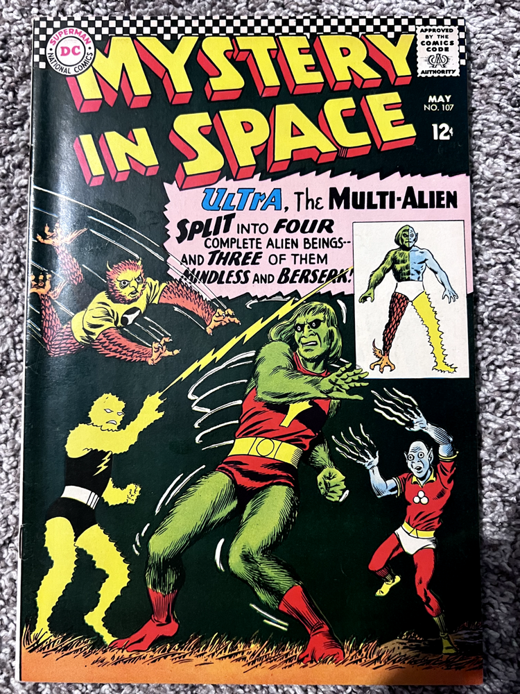 Mystery In Space #107 F+ Ultra The Multi Alien Split