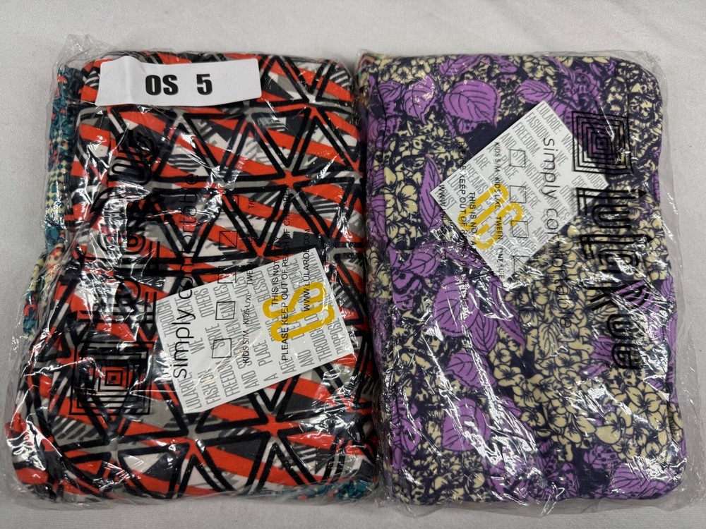 4-Pair LuLaRoe OS Leggings for Yoga, Workout & Jogging