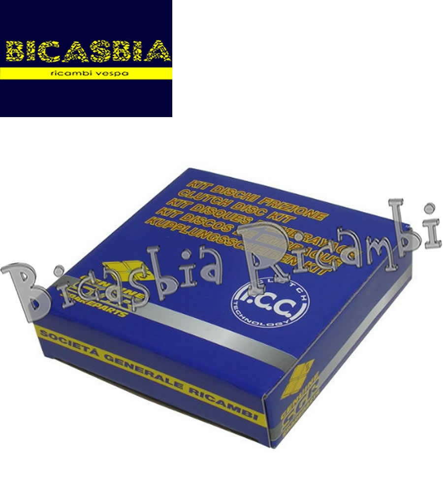 15059 Clutch Disc Kit Fibers and Steel for Kawasaki BN Eliminator 125 2001-2002