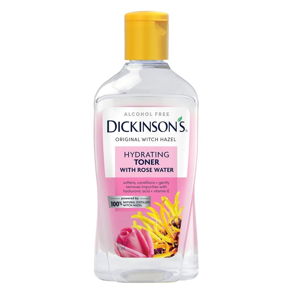 Dickinson's Alcohol-Free Hydrating Toner with Enhanced Witch Hazel - 16 fl oz