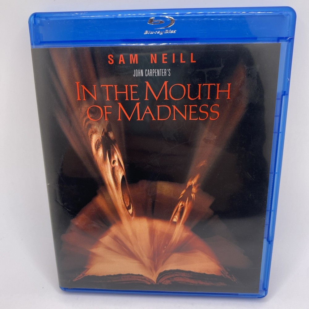 In the Mouth of Madness (Blu-ray, 1995) Sam Neil John Carpenter Horror RARE