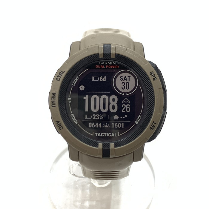 Pre-Owned Garmin Instinct 2 Tactical Watch in Khaki 197-241130-GM-04-FUZ