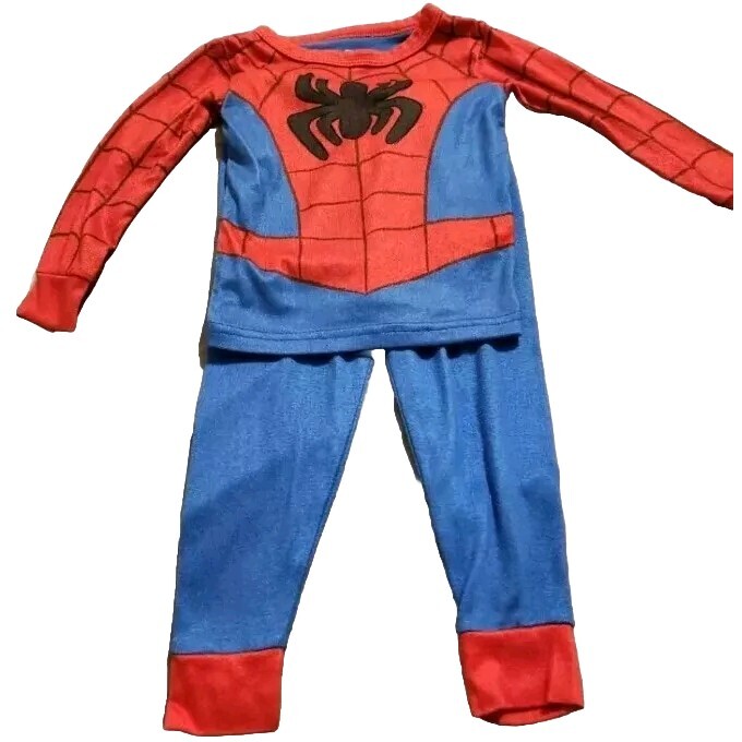 Marvel Spiderman Boys Toddler Pajamas Set Size 4 Nighttime Sleep