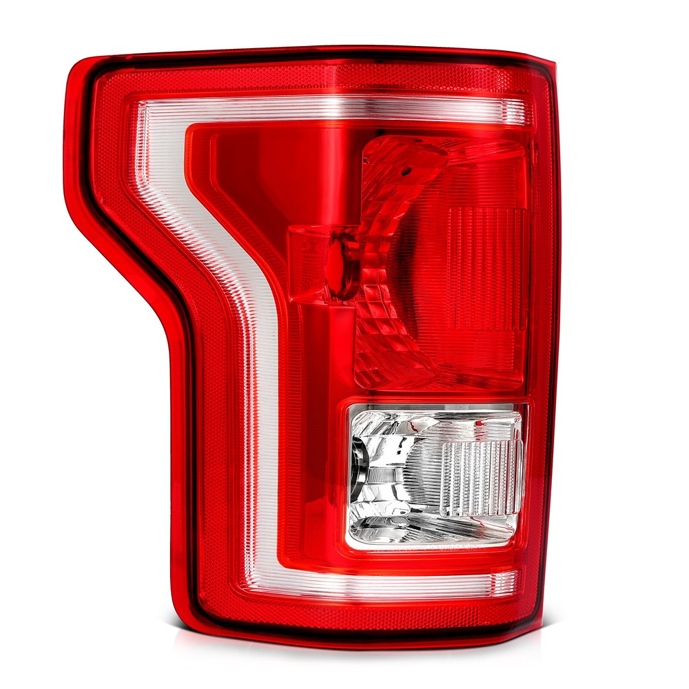 Driver Side Tail Light Assembly For 2017-2015 Ford F-150 Red Brake Lamps