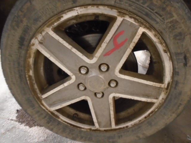 Wheel 17x6-1/2 Alloy 5 Spoke Argent Painted Spokes Fits 07-10 PATRIOT 1973398