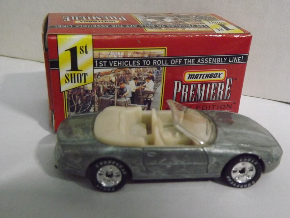 Matchbox Premiere Zamac 1997 Jaguar XK-8 First To Roll Off The Assembly Line