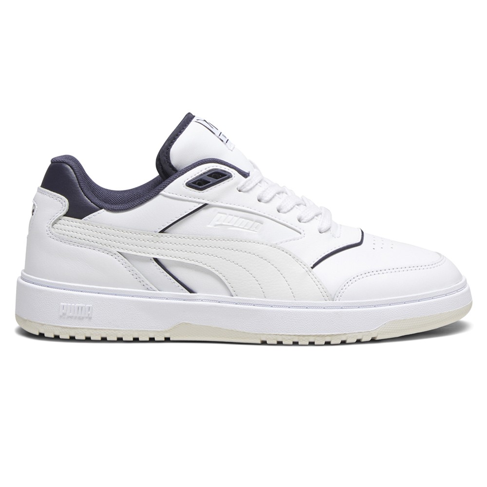 PUMA Doublecourt Lace-Up White Mens Casual Sneakers 39328402