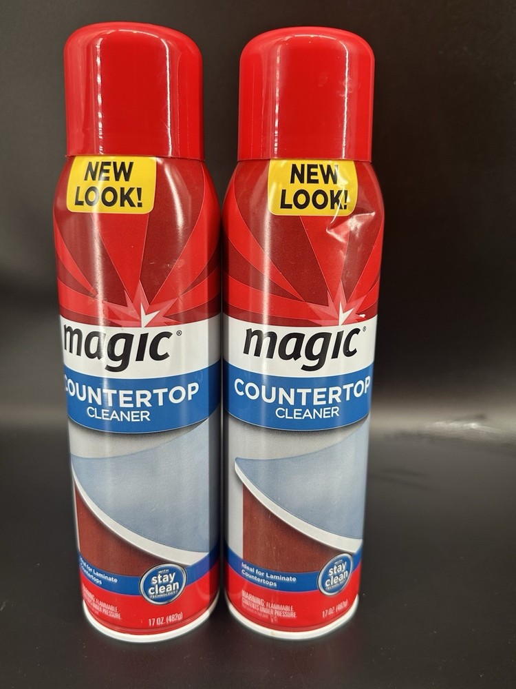 2 Magic Countertop Cleaner Aerosol Laminate Countertops 17oz  DISCONTINUED