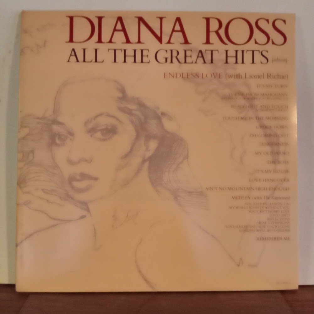 Diana Ross - All the Greatest Hits - Double LP 1981 - NM - Motown