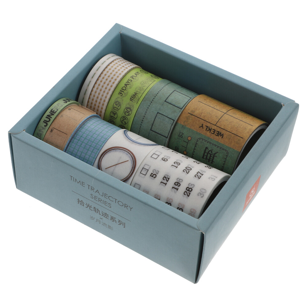 10 Rolls Pretty Washi Tape Washy Decorative Tapes Scrapbook Student