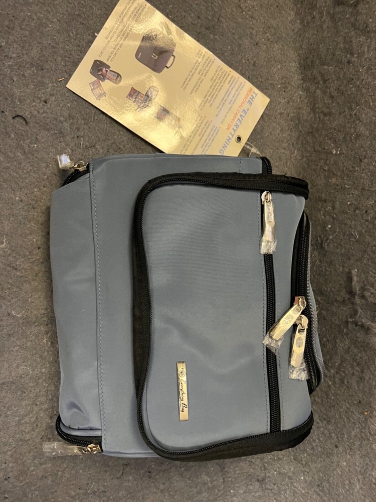 The Everything Bag Personal Carry On Organized Personal Care Travel QVC NEW