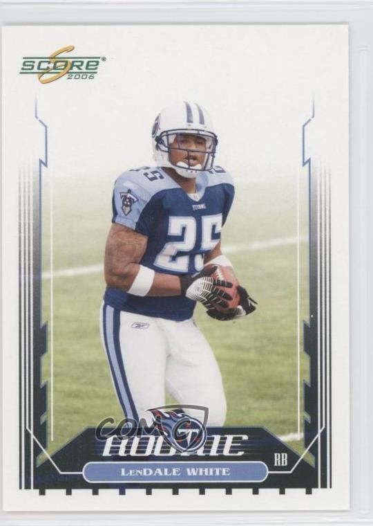 2006 Score Glossy LenDale White #370 Rookie RC