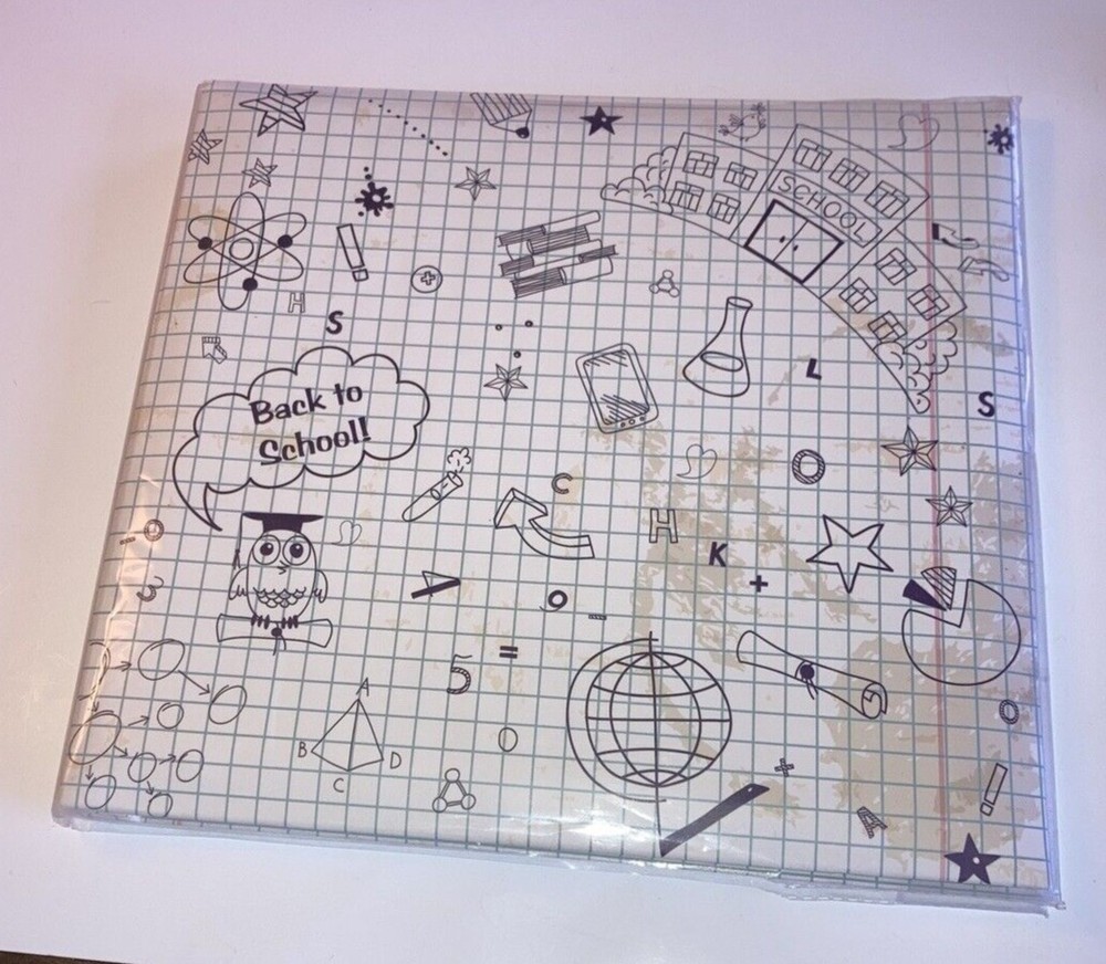 Back To School Scrapbook 10 12”x12” Inserts-image