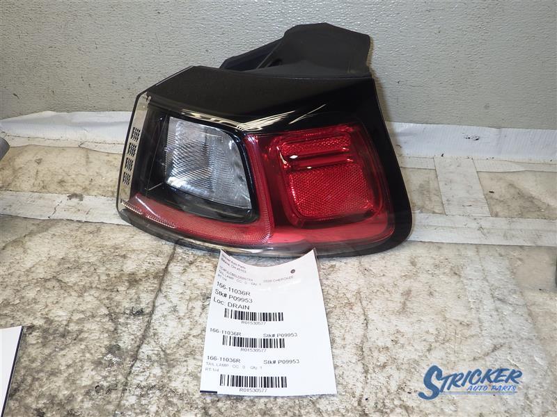 Jeep Cherokee 2019-2021 Right Tail Light Assembly LED 68275958AC R01530577