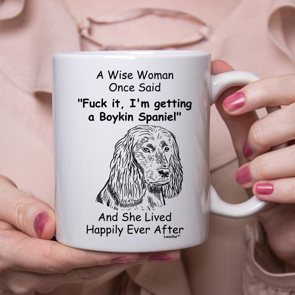 Funny Boykin Spaniel Coffee Mug Gift For Dog Lovers