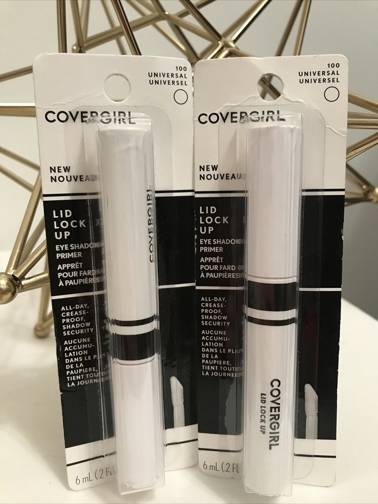 10PK Covergirl LID LOCK UP Eye Shadow Primer-100 Universal-All Day Crease Proof