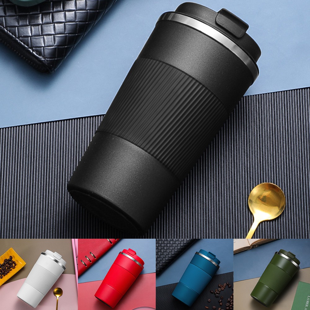 Stainless Steel Coffee Mug 18oz Thermos Vacuum Insulated Car Coffee Cup Travel